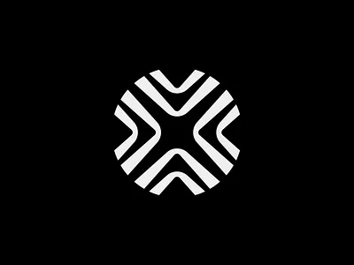 X symbol andstudio focus logo optics symbol x