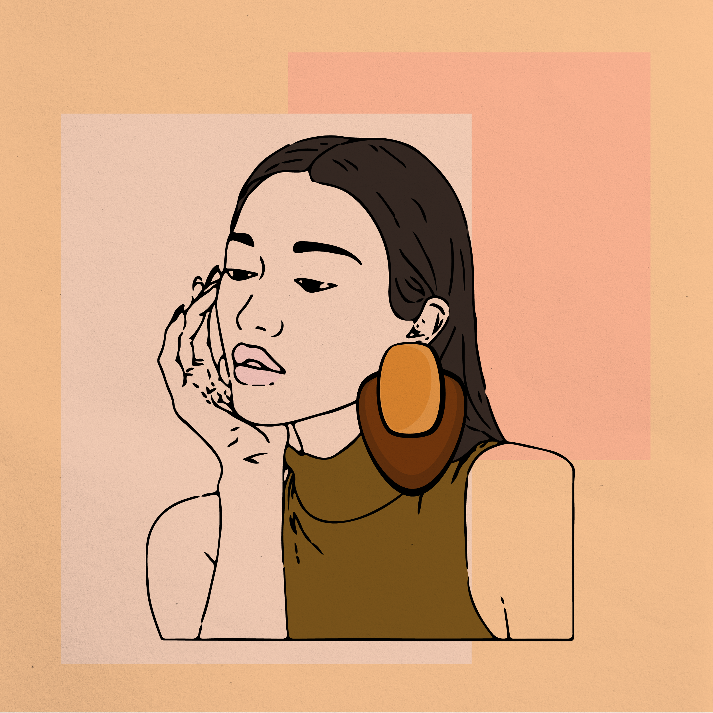 Jewellery 2d adobe illustrator animation art print artist branding design digital digital art girl graphic design graphics design illustration jewellery logo motion graphics photoshop ui