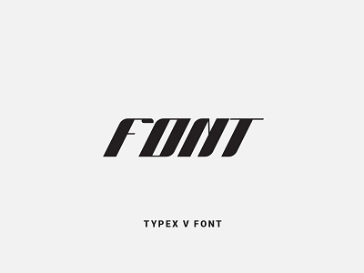 TypEx V Font design font font design fonts fontself illustration lettering logo ochakov ovtype type typeface typography