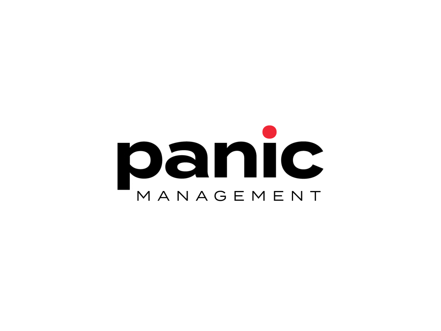 Panic logo concept animation branding clean fun logo motion graphics panic typography wordmark