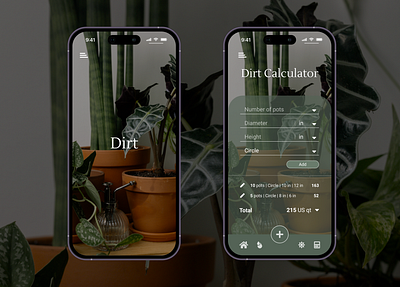 Dirt app daily ui design mobile ui ux
