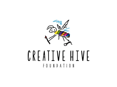 Creative Hive Foundation brand identity branding design graphic design logo
