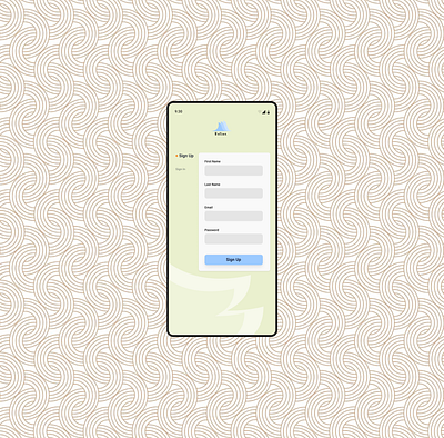Daily UI :: 001 / Sign up UI design app app design application application design design graphic design ui user