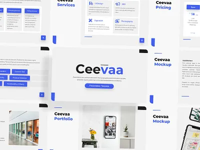 (Update!) Ceeva - Presentation Template powerpoint slide templates