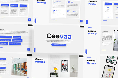 (Update!) Ceeva - Presentation Template powerpoint slide templates
