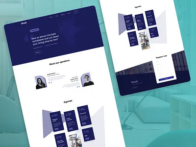 Use Case - Strack Version A figma landing page ui
