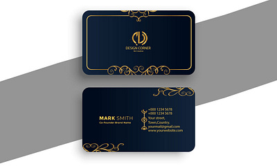 Luxury Business Card Design For Recent Project branding business business card business card design card company corporate design creative business card creative design design graphic design logo luxury business card modern business card print ui unique business card