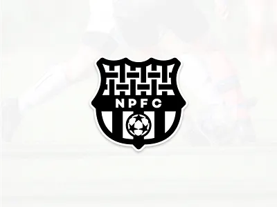 NPFC brand branding design futbol jersery kit logo modern soccer sports vector