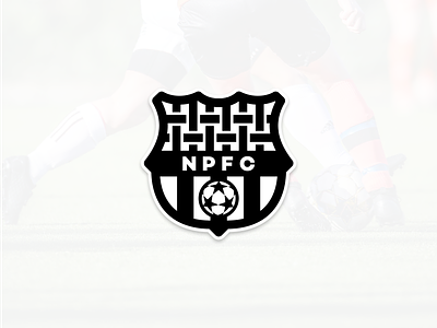 NPFC brand branding design futbol jersery kit logo modern soccer sports vector