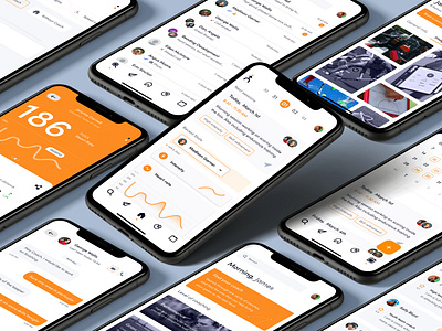 Pitchiker App app branding coaching app fitness app phone player app sport sport app sports ui ui design ux ux design