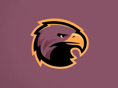 Eagle Team Logo bird eagle esport falcon hawk illustration logo mascot sport team university