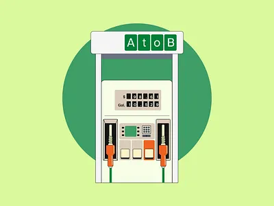 Gas Pump gas pump illustration vector vector illustration