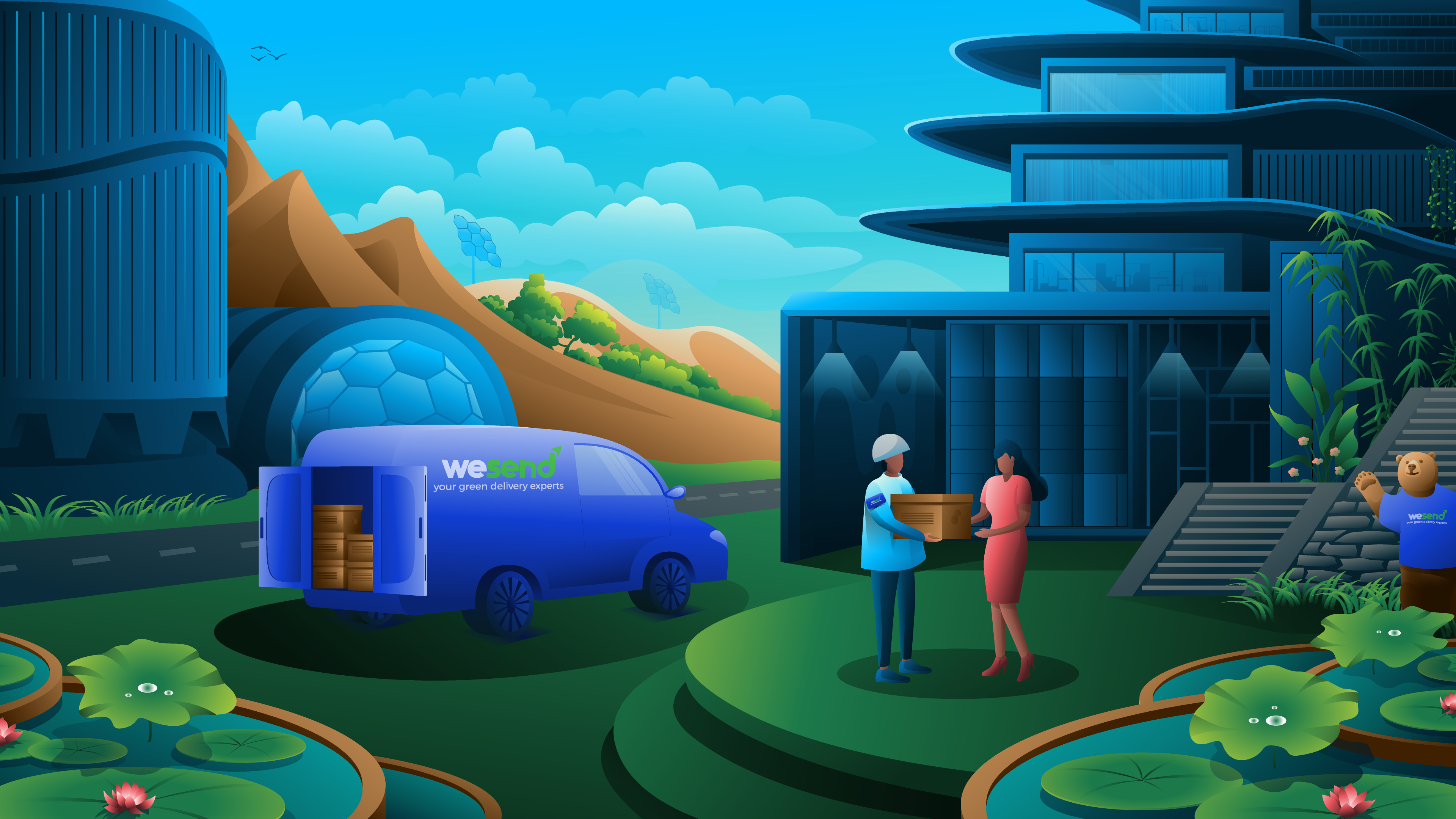 Example of Futuristic World & Narrative Art