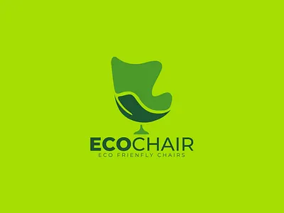 EcoChair Logo Design adobeillustrator branding chair logo design creative logo design design design ticks designticks eco logo design ecochair logo design furniture logo design graphic design illustration leaf logo leaves logo logo logo designer logodesign nature logo design unique logo design vector