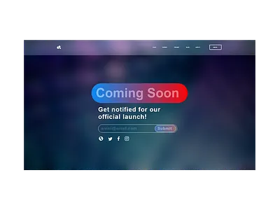 #DailyUI #048 Coming Soon adobexd app branding design graphic design illustration logo typography ui ux vector