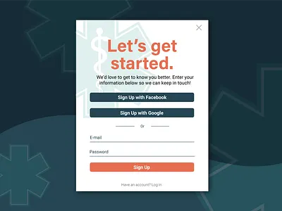 Daily UI 001 - Sign Up dailyui design graphic design ui
