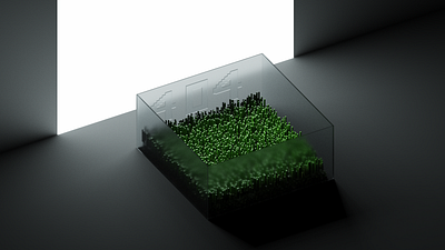 404 3d 404 design error garden glassmorphism graphic design illustration isometric magicavoxel ui ux vector voxel web web design