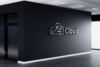 Logo design | 123 Cloud | branding design graphic design identity identity design logo logo design