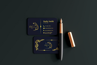 Luxury Business Card Design business card card design design graphic design illustration luxury business card design minimal business card