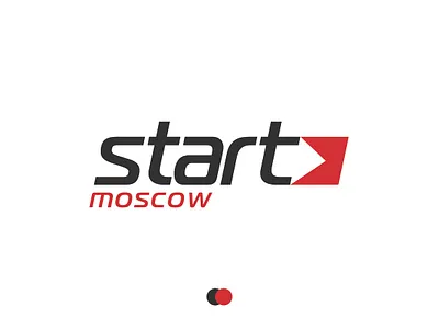 Start Moscow - Internet provider logo art branding design illustration logo vector