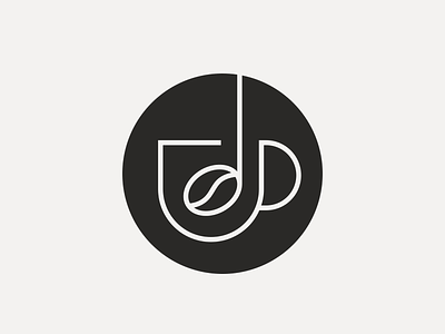Coffee Shop Logo brand brand identity branding cafe coffee cup design drink identity illustration logo logo mark marketing modern music outline shop typography vector visual identity