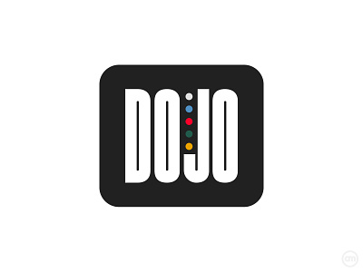 Dojo auto auto industry automotive bold branding design dojo dots graphic design logo logo design mock up options thoughtful typography vector