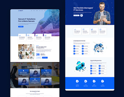 Dream-IT IT Solution & Multipurpose HTML5 Template agency apps business company creative dreamit education hosting it marketing medical minimal sass seo software solution startup technology template wordpress