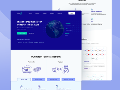 TabaPay - Instant Payments Processor branding design fintech graphic design logo mobile design ui ux visual design web design