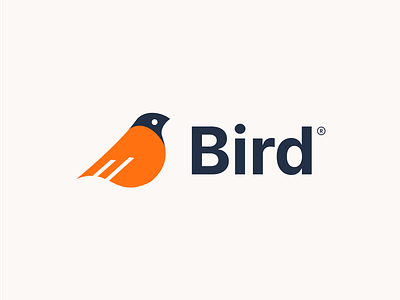 Bird Logo blockchain branding chain coin copper crypto decentralized defi drop fintech ico icon identity logo metal nft saas token unused wire