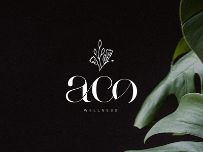 ACO Wellness Logo Design brand identity design branding business logo creative logo flat logo graphic design logo logo design logo folio logo mark logo type minimal minimal logo minimalist logo modern logo nature logo professional logo simple logo wellness logo