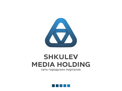 Shkulev Media Holding unused logo concept art branding concept design illustration logo vector