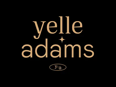 Yelle Adams - Logo Design branding design icon design identity instagram logo tiktok typography vector y y logo ya