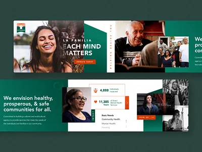 La Familia - Nonprofit Web Development design agency graphic design nonprofit web design web design agency web development