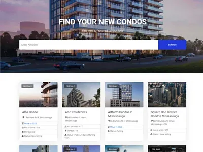 Real estate website design and development freelance website designer delhi web designer india web development services