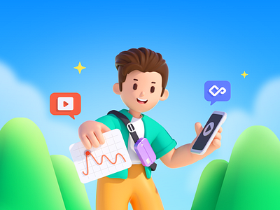 ：D c4d design illustration