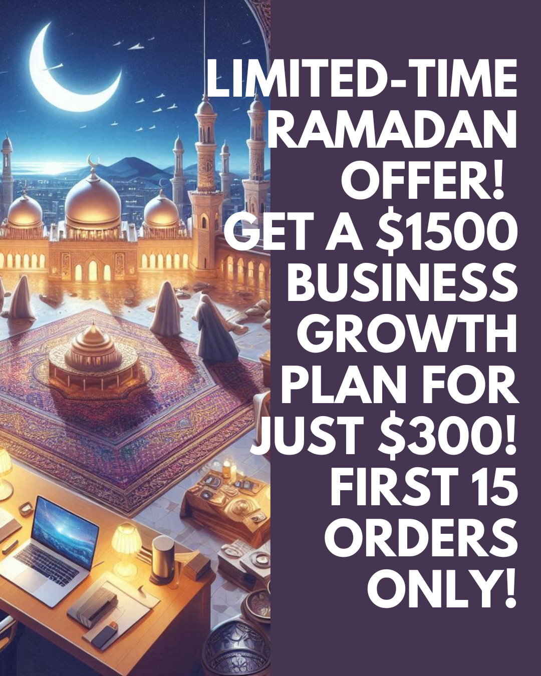 Limited time Ramadan Offer ads campaign branding business growth digital marketing promotion ramadan exclusive offer ramadan offers