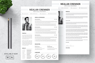 Free Minimalist Resume Word Template clean cover letter cv design cv template design doc e learning ecommerceweb education platform illustration modern design online course website professionally resume resume design resume template student study web website design