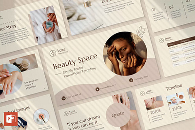 Free Simple Pastel PowerPoint abstract beauty space branding concept creative design homepage illustration minimalist design pastel powerpoint powerpoint presentation presentation template property marketing real estate branding realestatelife redesign concept simple pastel uiuxdesign web design