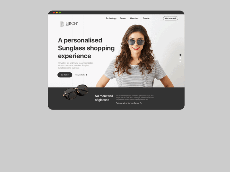 BirchPosh - Online store Web UI/UX adobephotoshop figma ui ux web webdesign