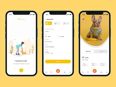 Pets | Mobile app branding design graphic design mobileapp ui uiuxdesign ux webdesign