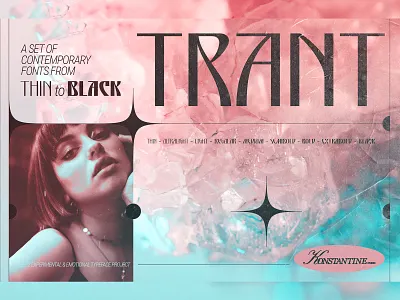 TRANT - Contemporary Sans Serif Font 2000s 80s 90s artwork branding brutalism design download font fonts graphic design logo modern music poster retro trending typeface typography y2k
