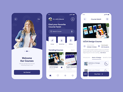 Online Education Mobile App course course app devignedge e course e learling education education app mobile app design mobileapp online course app onlinecourse shahinurstk02 study ui ui online course uiapp ux ux app