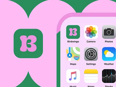 Birdwingo Icon app brand branding fintech fintech design gen z gen z genz icon investing investment logo logotype mark startup startup branding ui uxui
