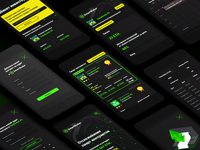 Mobile version website for SmartRadar clean cryptocurrency design smart contract ui ui design ux ux design web web design