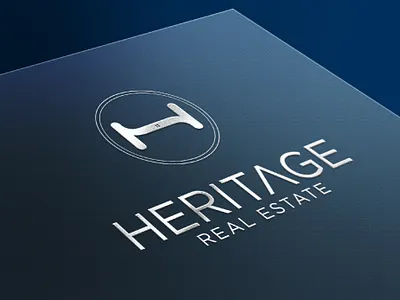 Heritage Real Estate heritage real estate logo real estate
