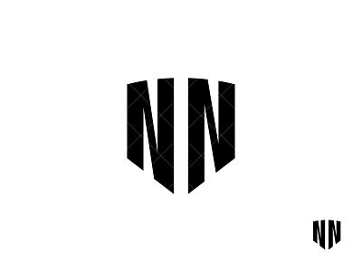 NN Shield Logo branding design graphic design guardian logo identity illustration logo logo design logotype monogram nn nn logo nn monogram nn shield logo nn sports logo shield shield ideas shield logo ideas sports monograms logos typography