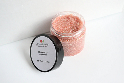 Best Homemade Strawberry Flavor Lip Scrub Online - Bombbeauty lipscrubcontainers