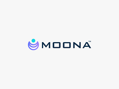 Moona Logo Design, branding, logo design, brand identity animation app icon brand guidelines brand mark branding flat graphic design icon logo logo design minimal mobile modern icon modern logo moon logo moona logo print product design typography web design