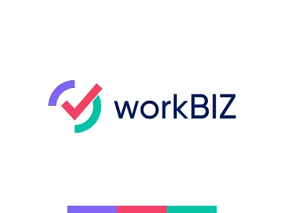 workBIZ l simple logo l logos abstract abstract logo brand identity branding check mark creative logo design logo logo agency logo designer logo mark logos modern logo morden professioan logo simple logo symbol technology unique logo work