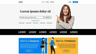 Estgain Website Design branding design graphic design ui user interface ux design web design
